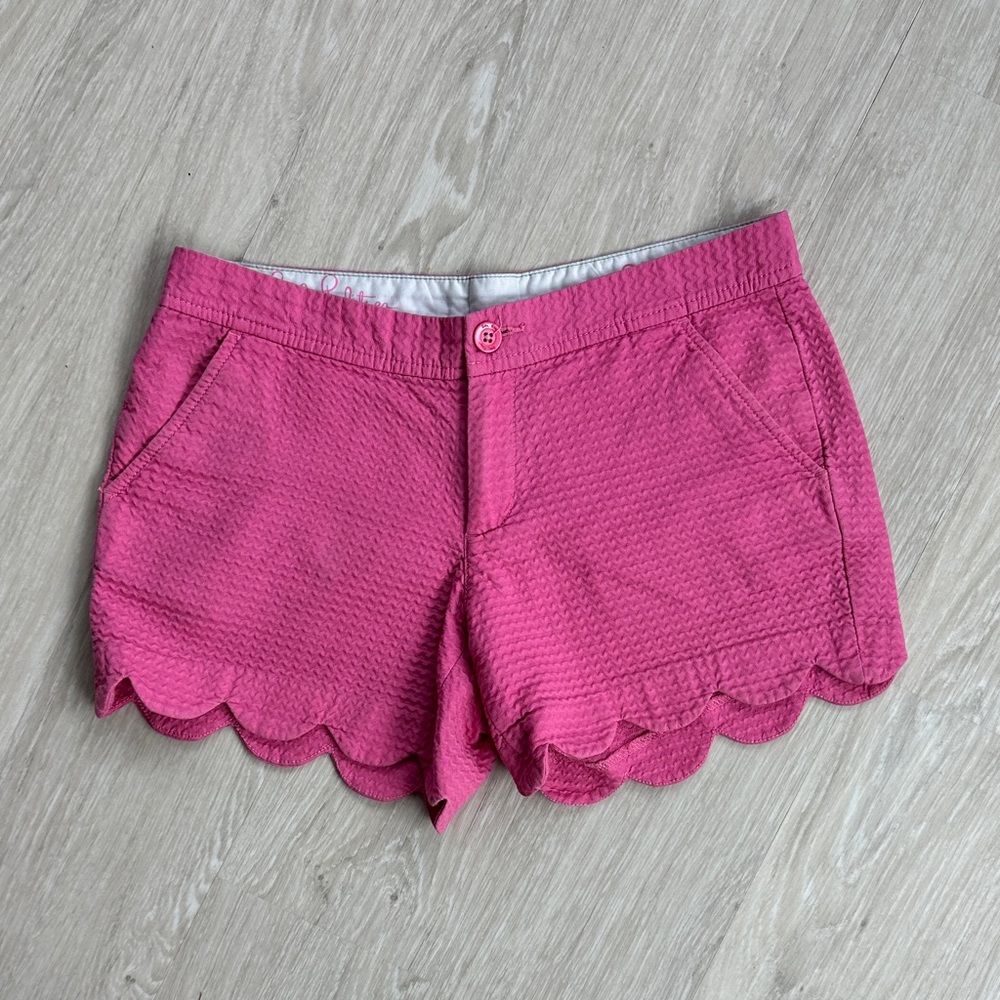 Lilly Pulitzer Pink Buttercup Women's Shorts, Size 2